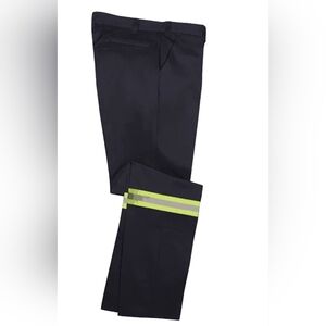 Big Bill industrial Work Pants navy 34x30 38x42 54x30 Reflective stripe NWT Weld
